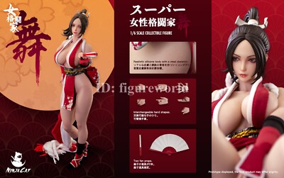 NINJA CAT N001 1/6 Female Fighter Mai Shiranui Cosplay Collectible