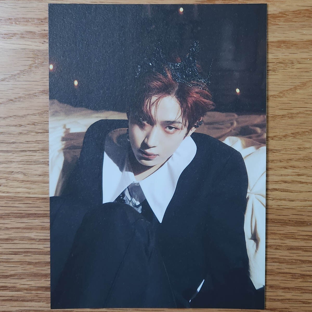 Sunoo Official Postcard Enhypen 4th Mini Album Dark Blood Full Ver