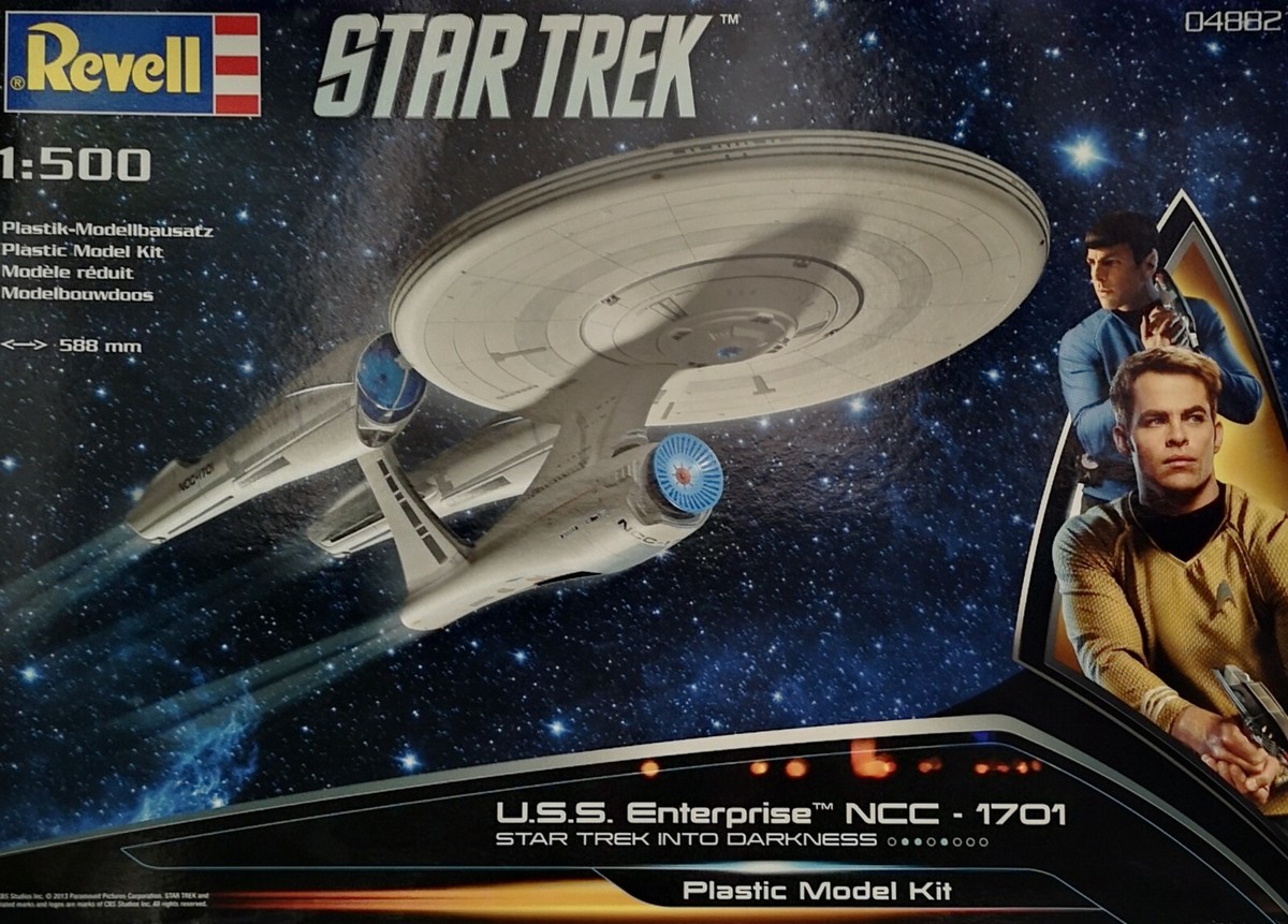 Revell 1/500 U.S.S. Enterprise NCC-1701 Star Trek New Plastic