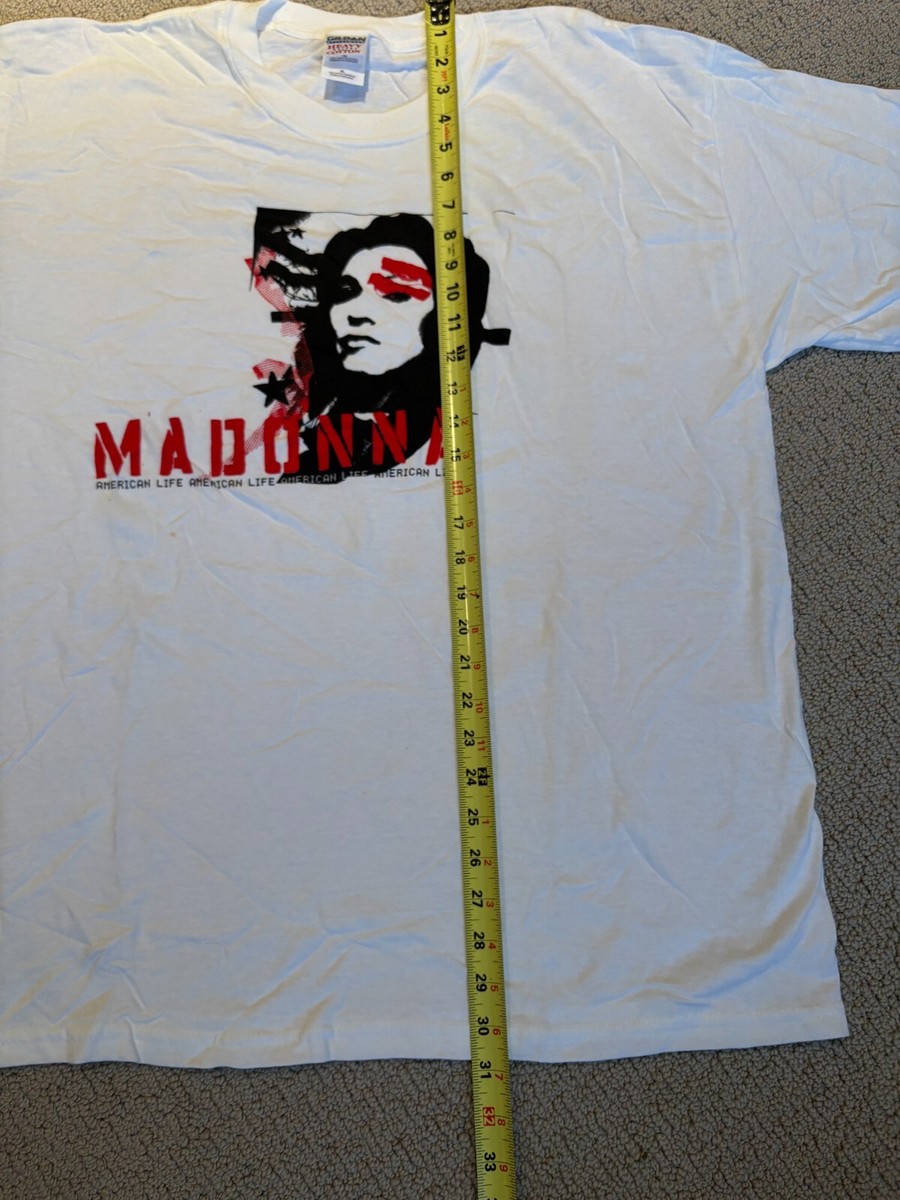 Vintage MADONNA 2003 American Life Shirt Size XL. New Without Tags