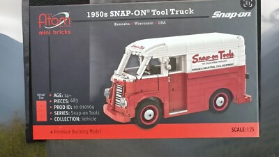 Snap-on™ Tools 1950's Tool Truck New The Atom Brick Vintage Car