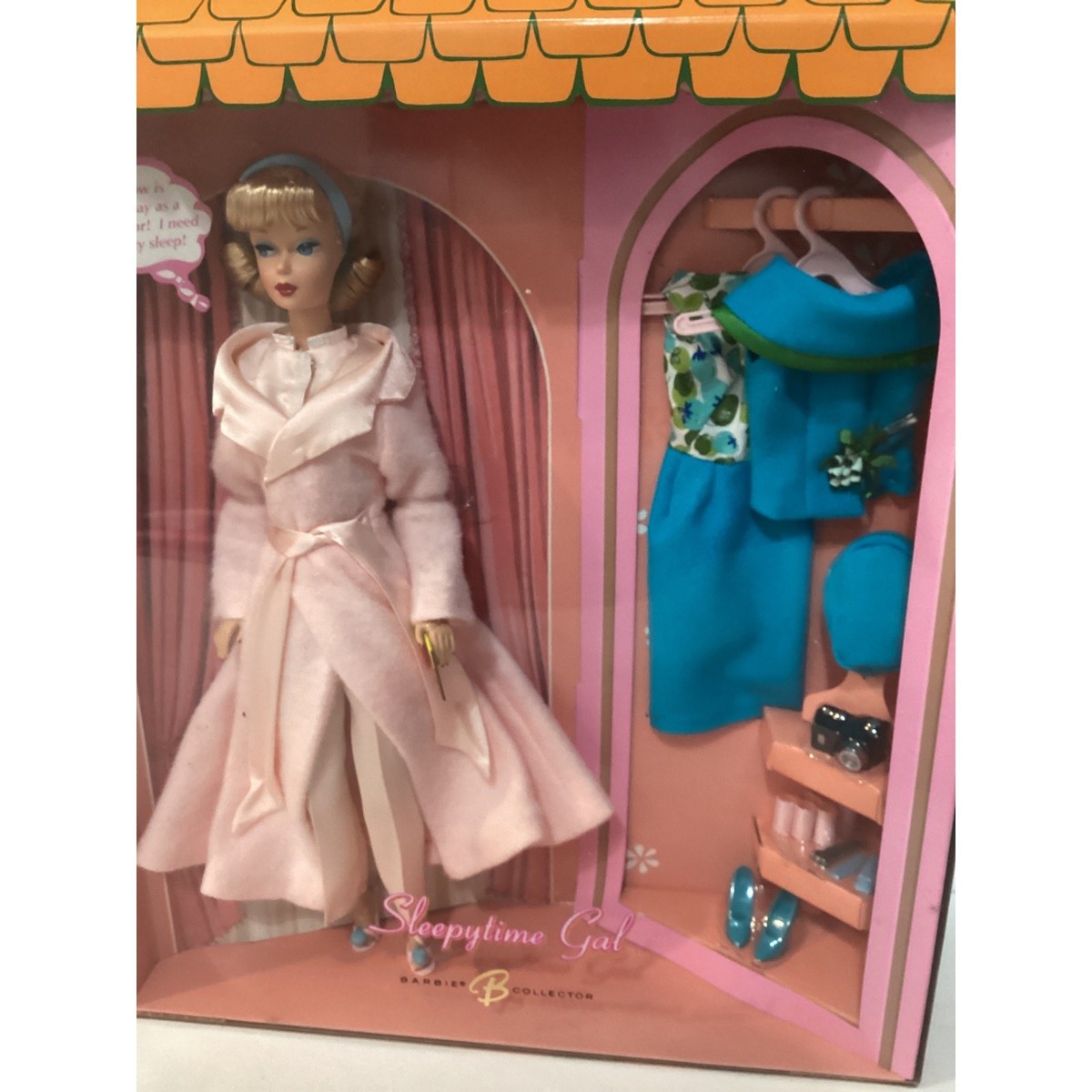 RARE Sleepytime Gal Barbie Doll 2006 Reproduction Gold Label