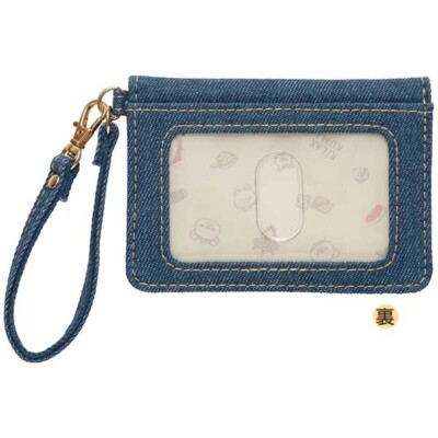 San-X Rilakkuma Komorebi Camp Pass Case ID Card Holder Slim Bifold