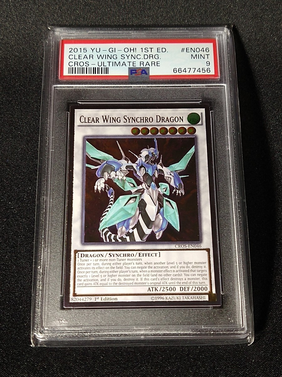 Yu-Gi-Oh! Clear Wing Synchro Dragon CROS-EN046 1st Ultimate Rare