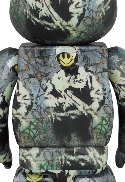 Riot Cop 400% & 100% Bearbrick 2 Pack Medicom | eBay