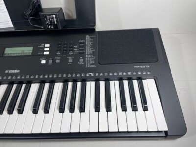 Yamaha PSR-E373 61-Key Portable Keyboard electronic piano Black | eBay