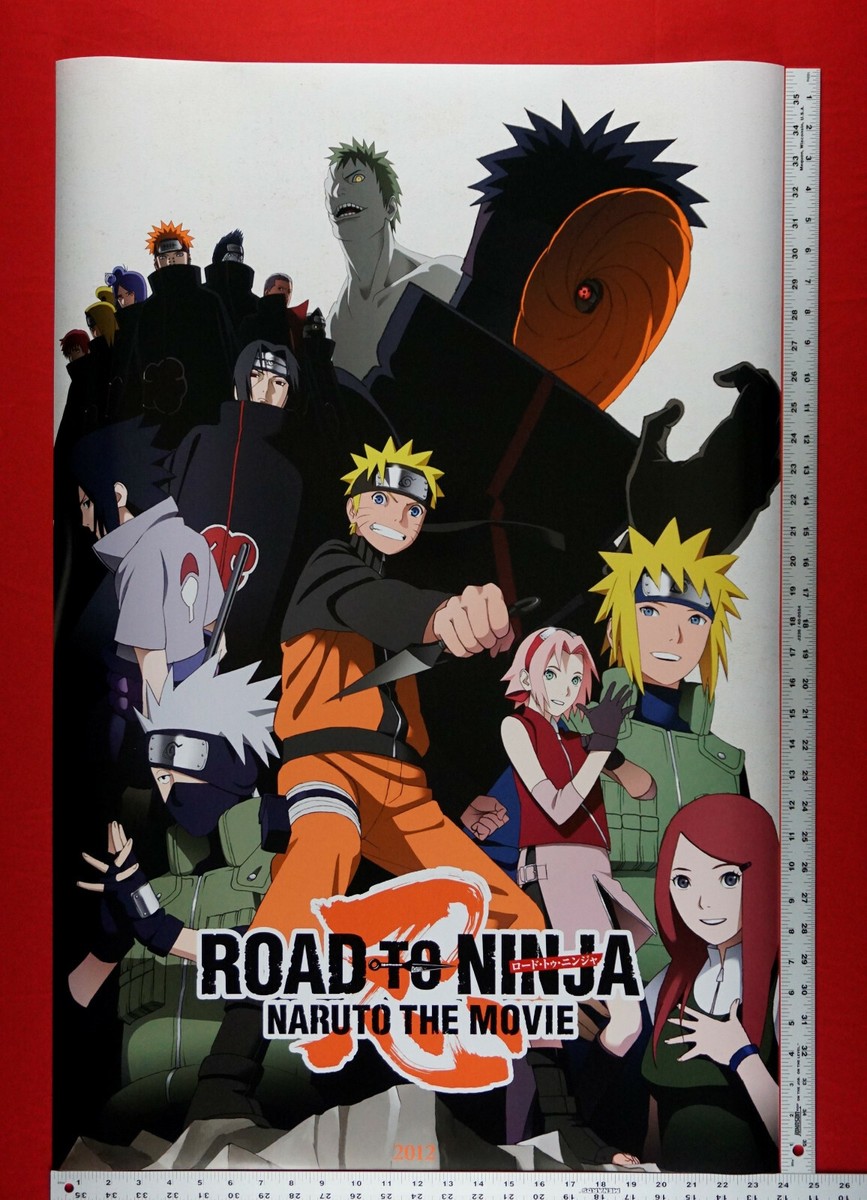 Road to Ninja Naruto The Movie 2012 Manga Anime Art Poster 24X36