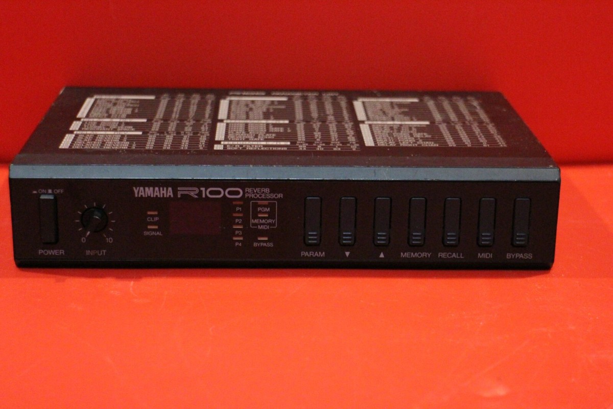 Yamaha R100+GSP-100 エフェクトプロセッサー+パッチベイ