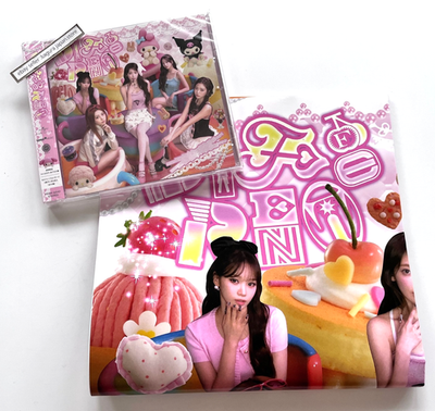 LE SSERAFIM DIFFERENT My Melody & Kuromi ver. CD + Photocards +