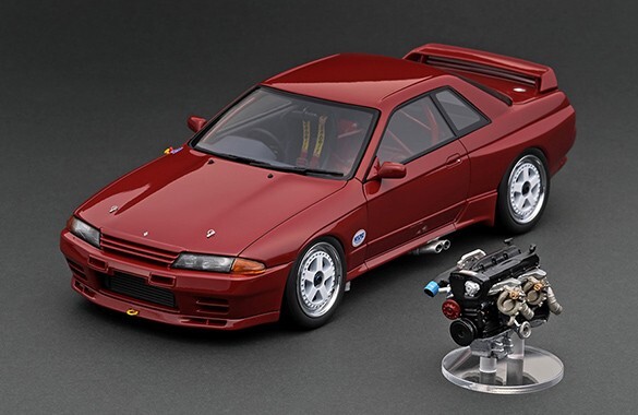 RARE* Ignition Model 1/18 NISSAN SKYLINE GT-R (R32 GROUP-A RACING
