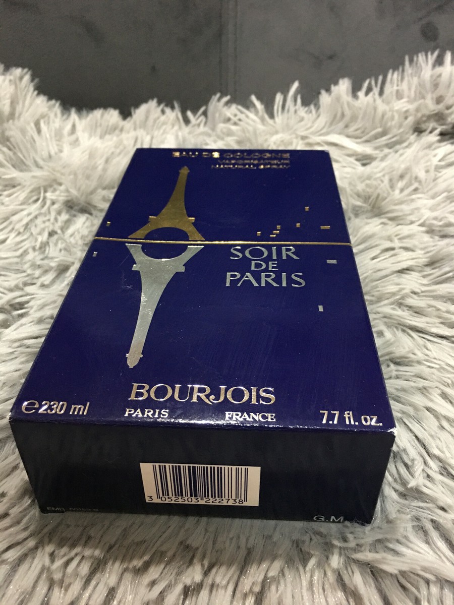 Soir De Paris By Bourjois Eau de Cologne 230ML Women New in