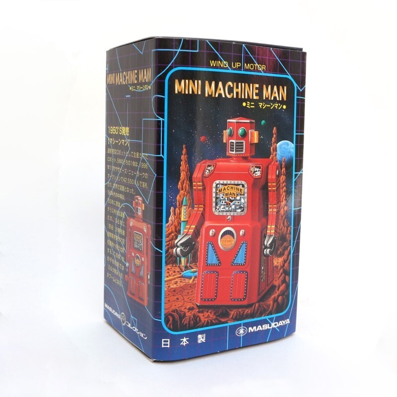 Masudaya Mini Machine Man Vintage Robot Tin Toy NEW F/S JP | eBay