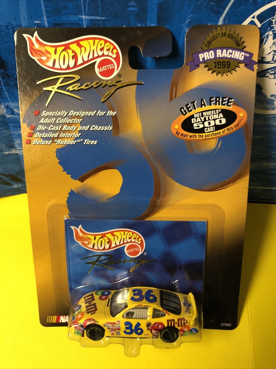 1999 Hot Wheels Pro Racing Collector Edition #36 M&M NASCAR Die