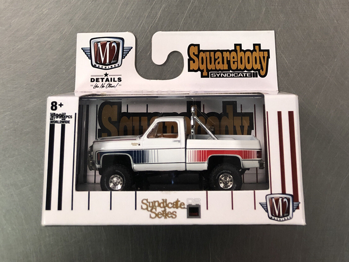 M2 MACHINES “SQUAREBODY SYNDICATE 1976 GMC SIERRA GRANDE 15 4x4