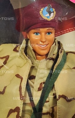 Army Barbie & Ken Deluxe Set Stars 'n Stripes Special Edition 1992