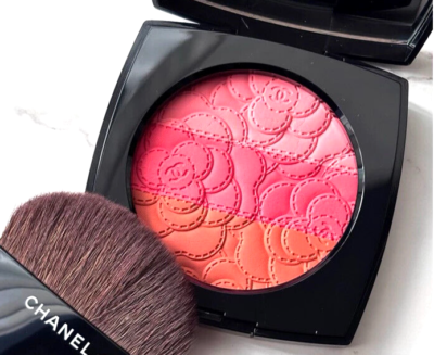 Chanel 2025 Limited Edition Camelia Futura Powder Blush Trio Ltd