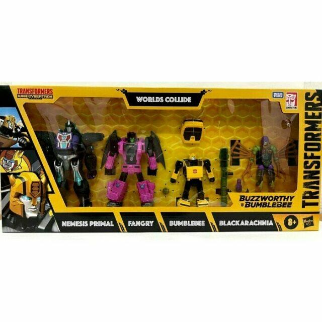 Hasbro Transformers Buzzworthy Bumblebee Worlds Collide