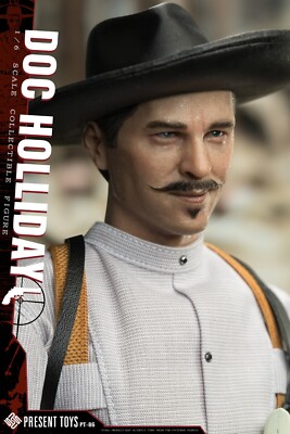 PRESENT TOYS PT-sp86 1/6 Legendary Gunner Doc Holliday Collectible