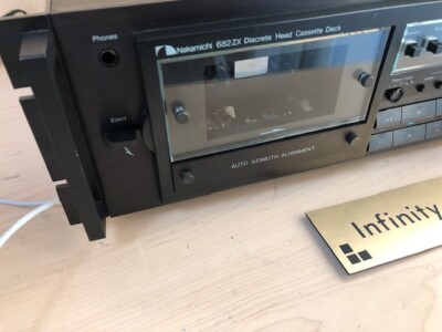 Nakamichi 682ZX Discrete Head Cassette Deck With Accessorie fast