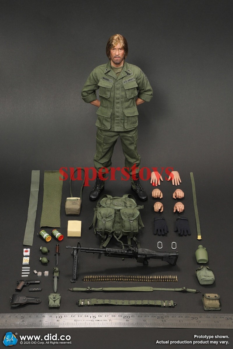 DID V80184 1/6 Vietnam War U.S. Army Colonel James Male Action