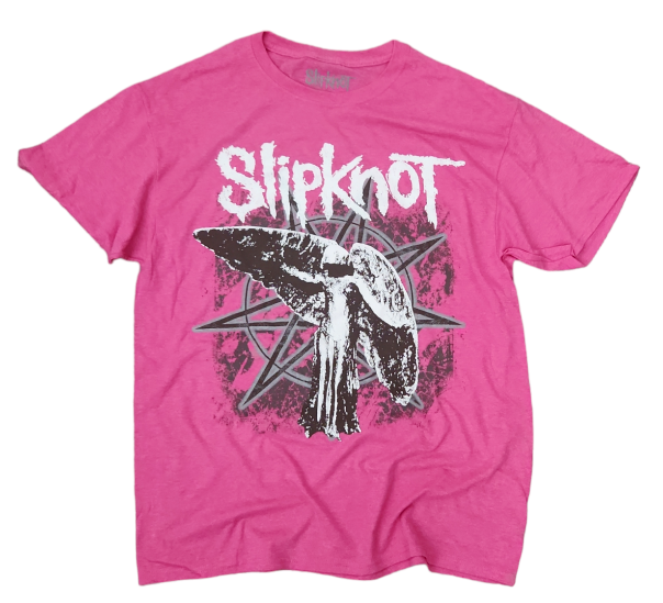 Men's T shirt SLIPKNOT -UNISEX GRAPHIC T SHIRT -SIZE LARGE -100
