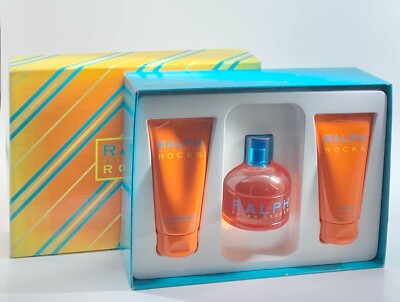Ralph Lauren Rocks Set 3.4oz EDT (Shower Gel 2.5oz Moisturizer 2.5
