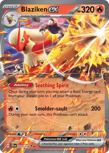Blaziken ex 016/175 Generations Starter Decks SVM Pokemon Card