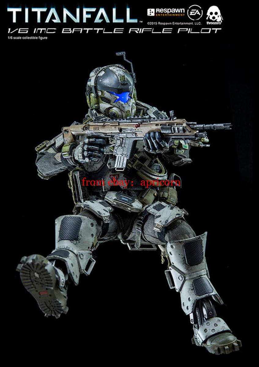 Threezero Titanfall Imc Battle Rifle Pilot 1/6 Action Figure