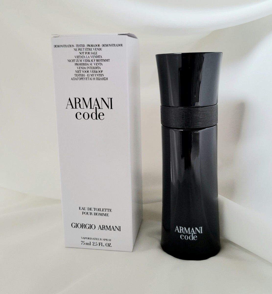 Giorgio Armani Armani Code 2.5oz Men Eau de Toilette for Men in a