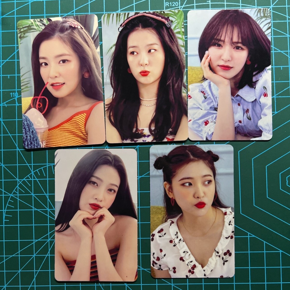 Red velvet 1st membership ACE kit photocard Irene Joy Wendy Yeri