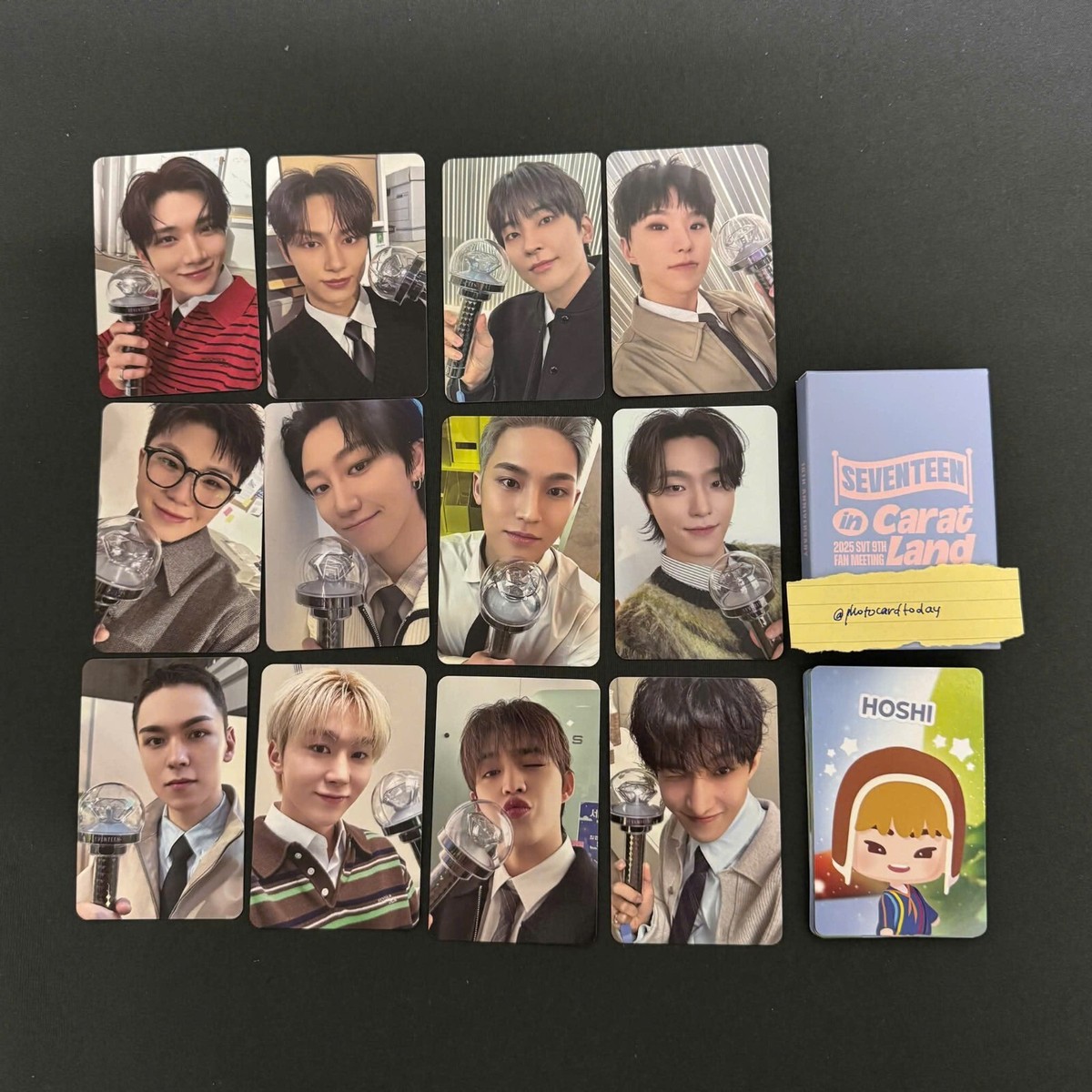 SEVENTEEN in CARATLAND CARAT ZONE PHOTOCARD FANMEETING 2025 | eBay