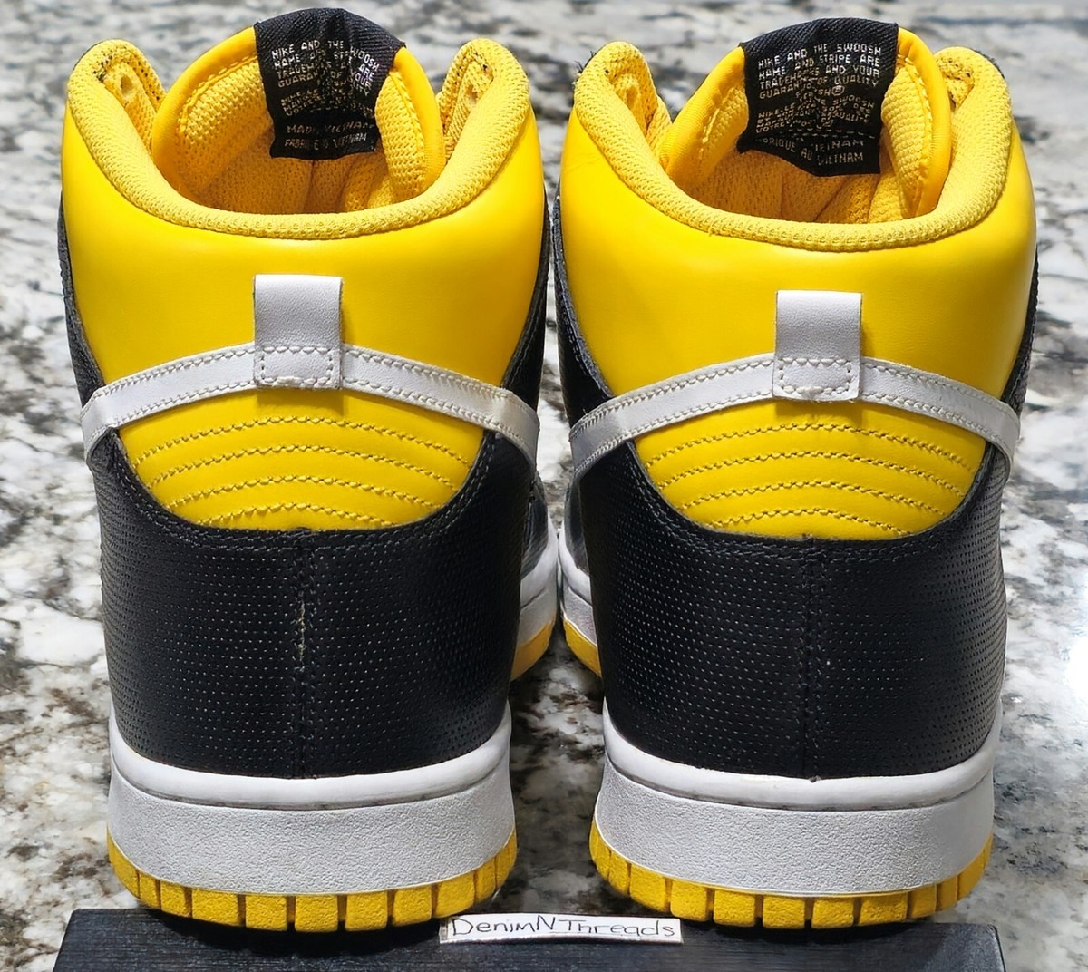 Vintage Nike Dunk High Wu Tang Clan 🐝 Reverse Killer Bees