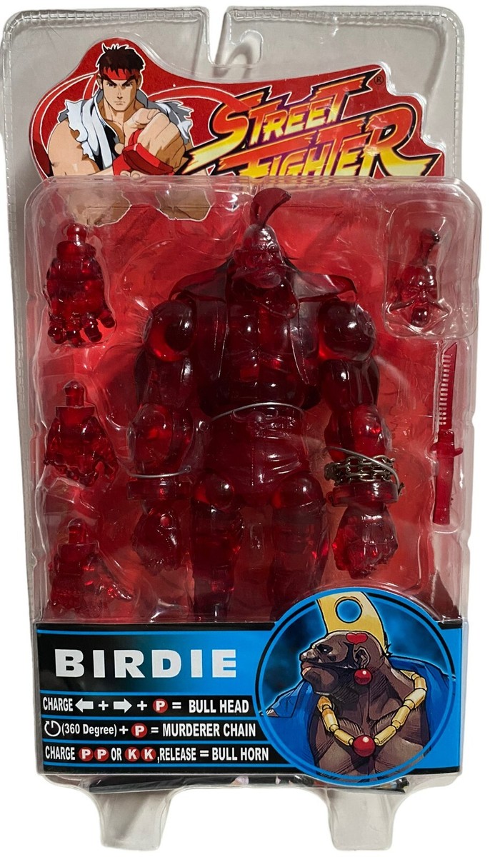 SOTA Toys Round 4 Street Fighter Birdie Red Translucent Action
