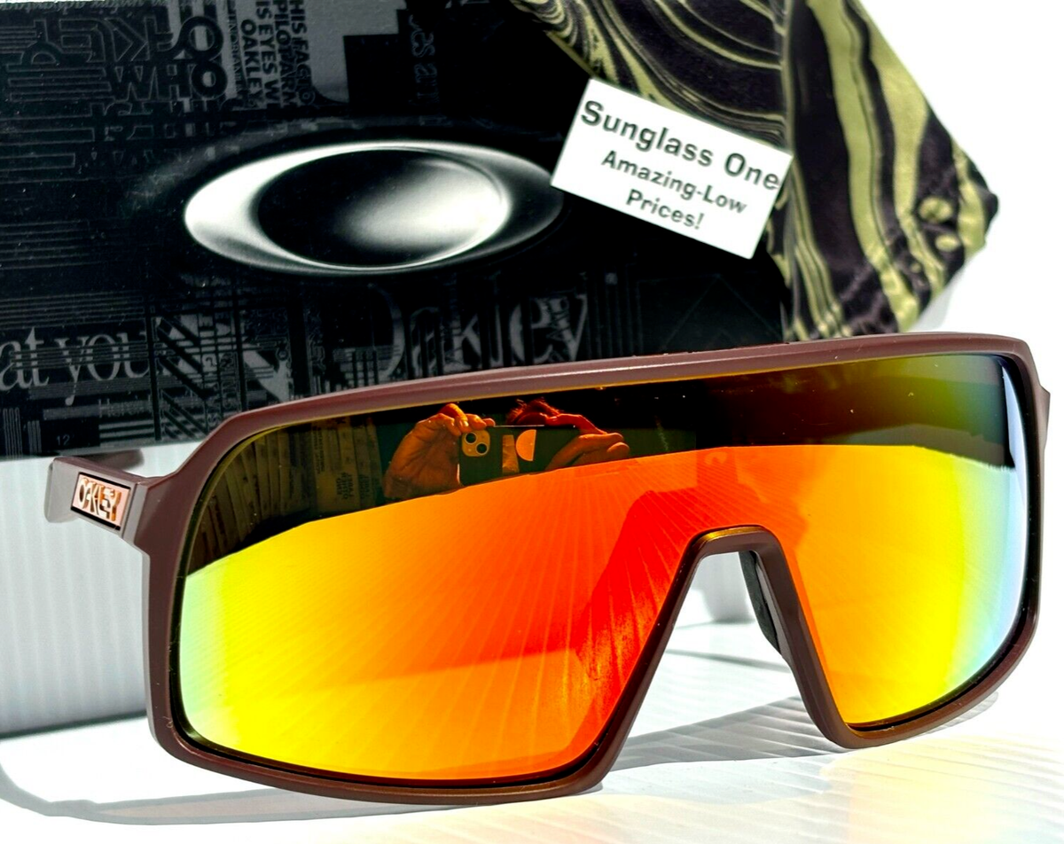 NEW Oakley SUTRO Matte Grenache POLARIZED Galaxy Ruby Mirror Lens