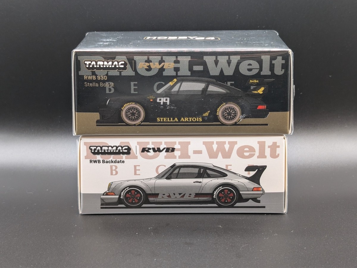 1:64 Tarmac Works Porsche RWB 930 Stella Artois & RWB Backdate