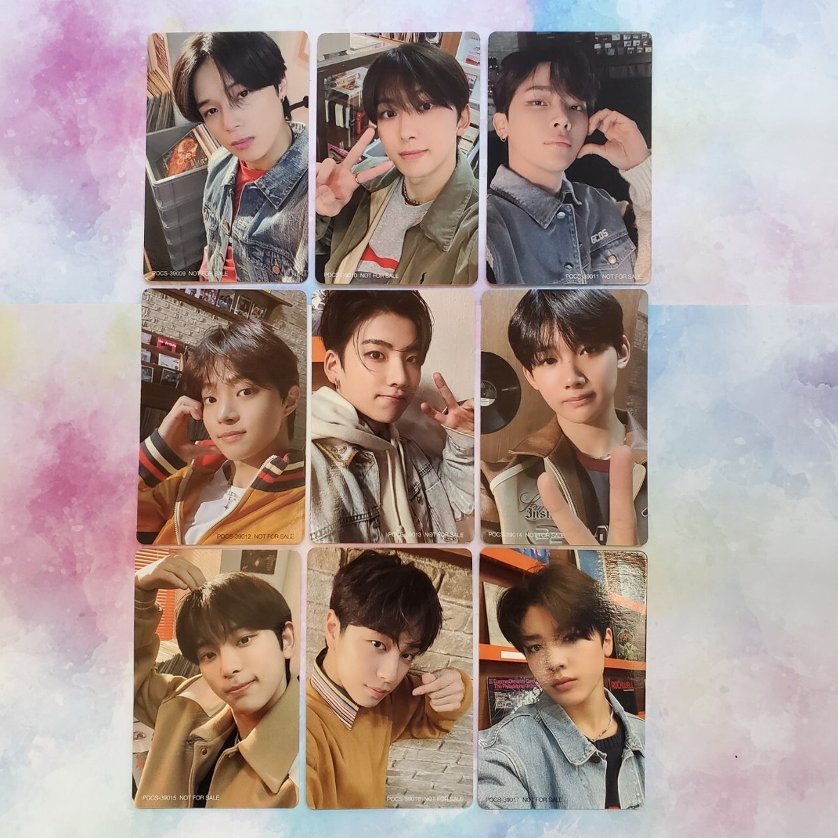 &TEAM Photo card First Howling : ME Debut Solo Jaket EP 1st Album