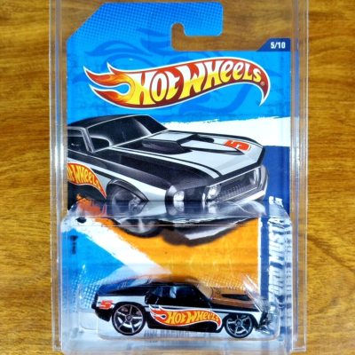 Hot Wheels HW Racing '11 '69 Ford Mustang Black Malaysia Walmart 5