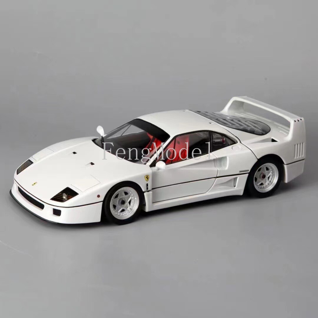 1:18 Scale KYOSHO Ferrari F40 Metal Diecast Model Car White