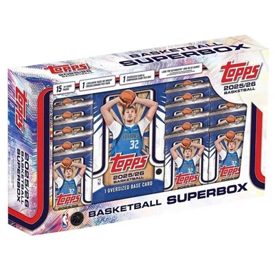 TOPPS 2025-26 NBA Basketball Superbox Box Flagship Collection (227