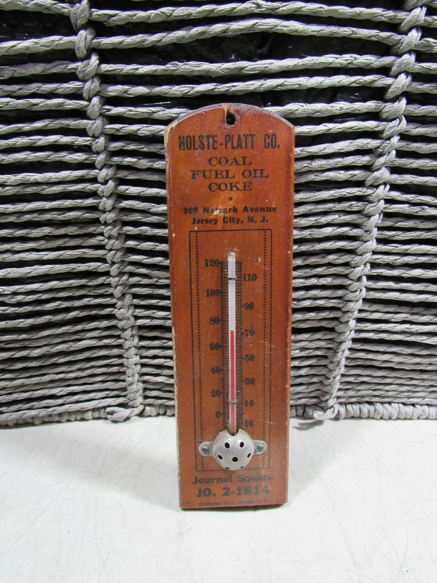 Antique Holste-Platt Coal Fuel Oil Coke Jersey City NJ Advertising