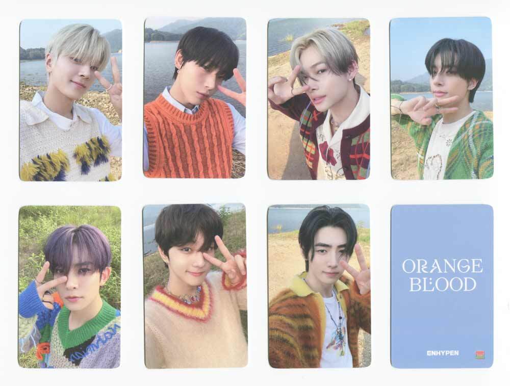 ENHYPEN - ORANGE BLOOD [SOUNDWAVE M2U] LUCKY DRAW EXCLUSIVE