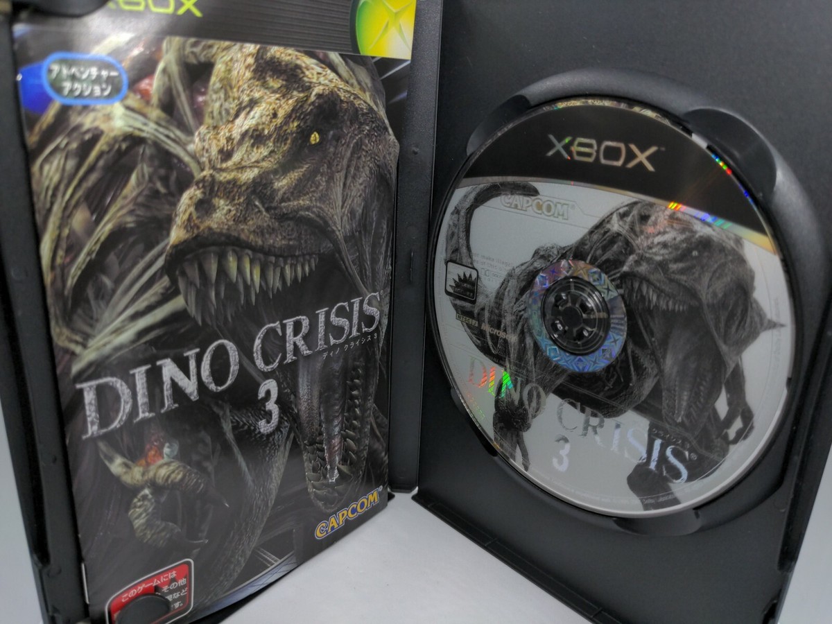 Original Xbox Dino crisis 3 NTSC J Japanese Release Complete Mint