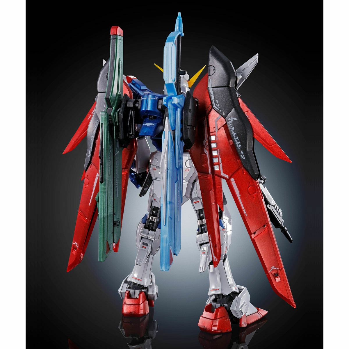 P-Bandai RG 1/144 Gundam Seed Destiny Destiny Gundam [Titanium