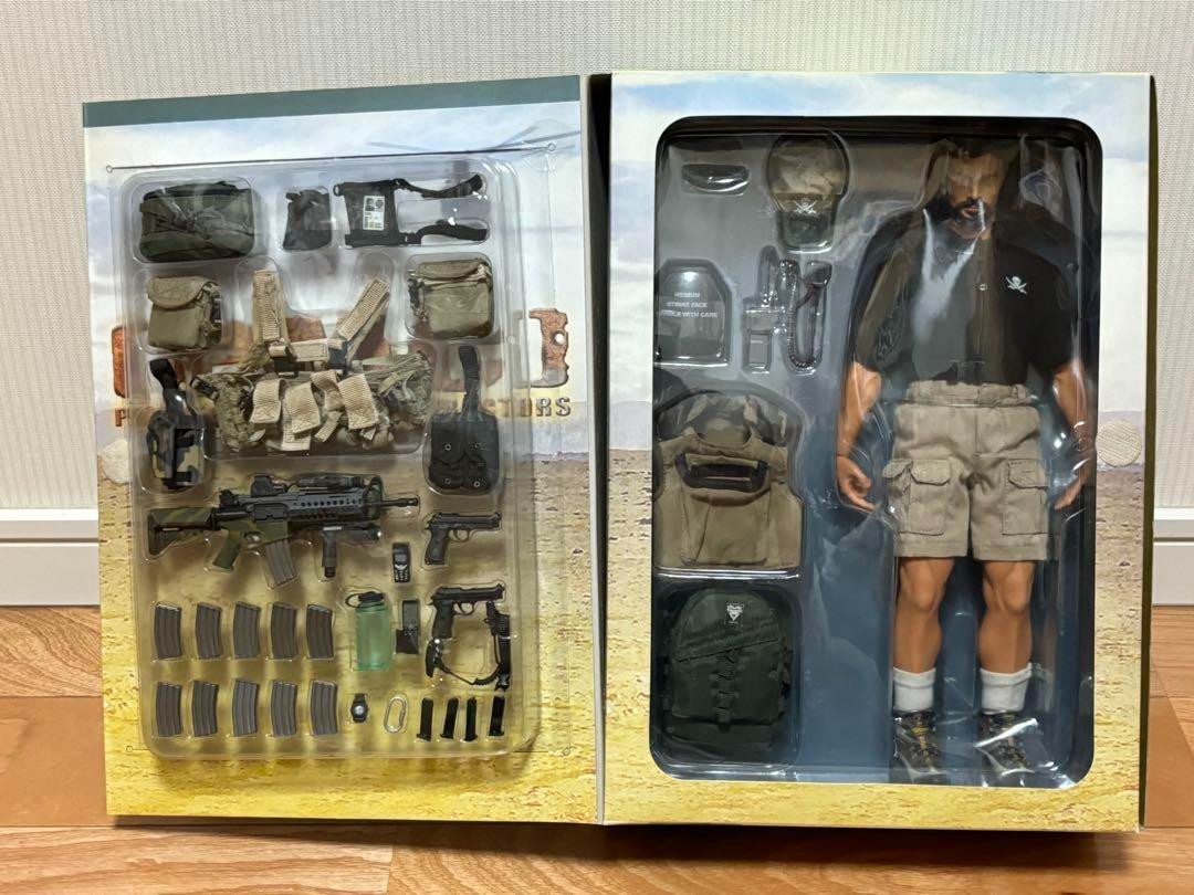 Hot Toys 1/6 PMC Private Military Contractor Figure with Box Rare