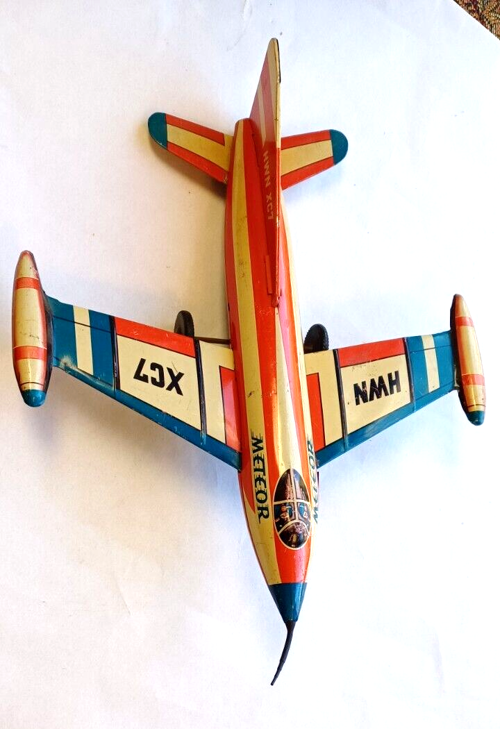 Jet Age Space Craft Rocket Ship SpaceCraft Vintage Metal Model Car