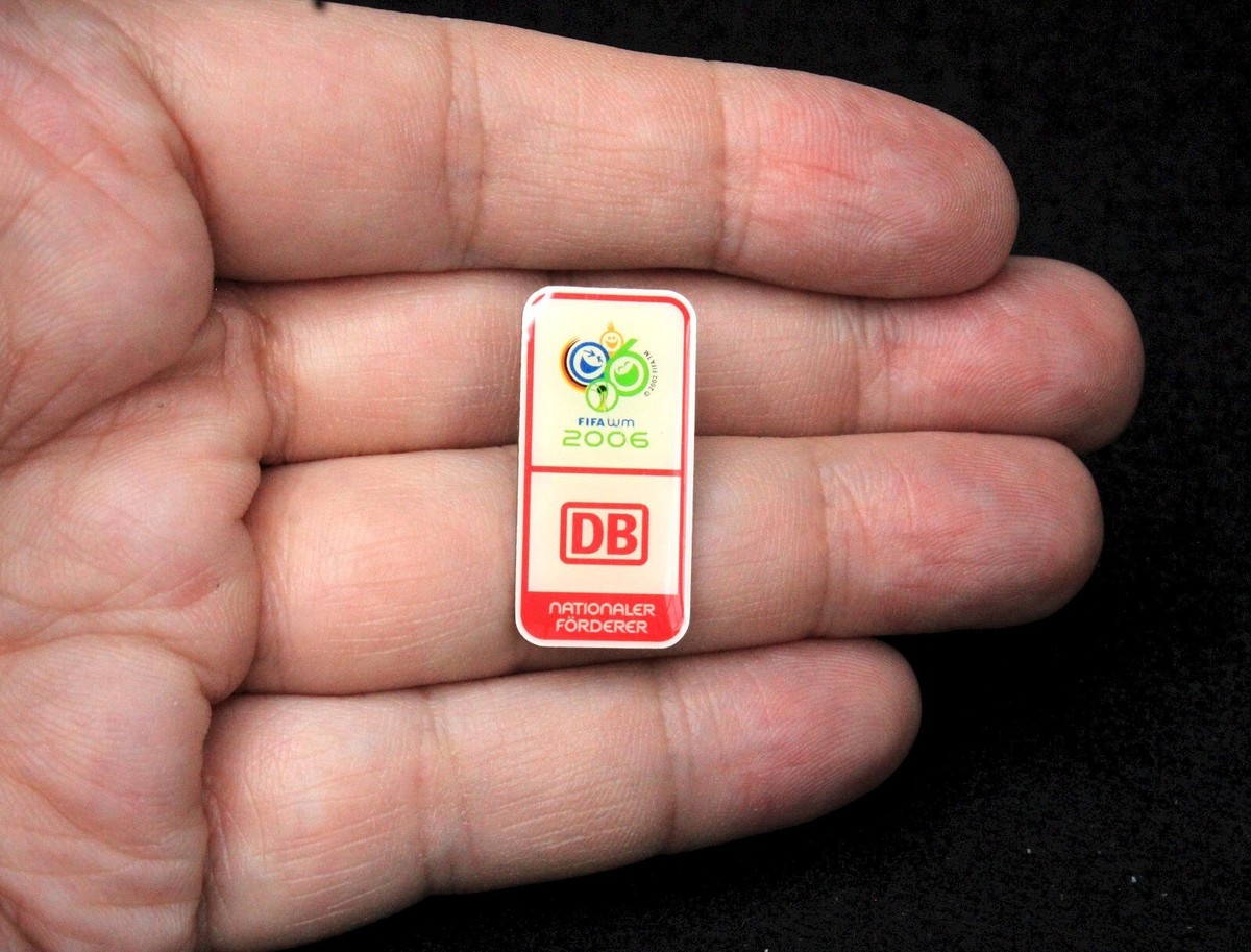 Lot of 3 FIFA World Cup 2006 Germany Logo with Sponsor Collector