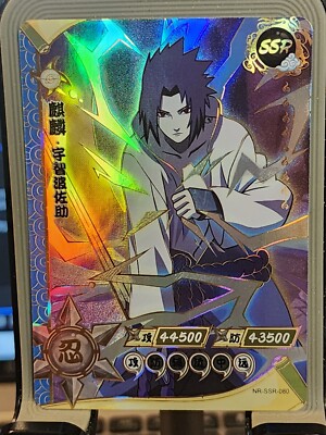 Naruto Sasuke Uchiha NR-SSR-080 Holo CCG TCG Card | eBay