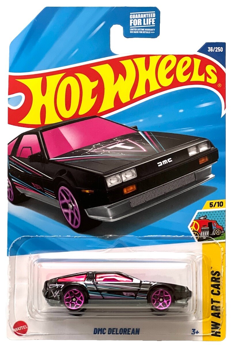 HOT WHEELS DMC DELOREAN HW ART CARS NEW 2025 | eBay