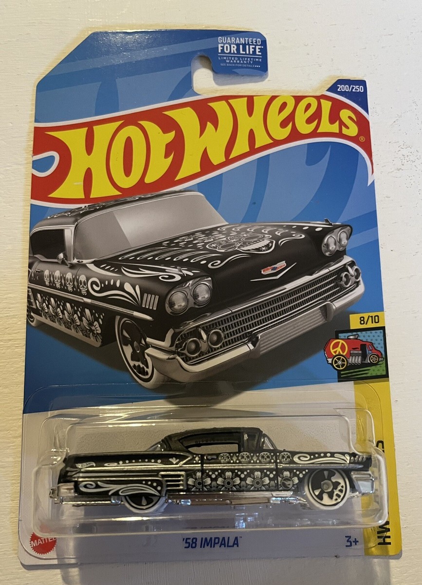 2022 New Hot Wheels '58 Chevrolet Impala Treasure Hunt HW Art Cars