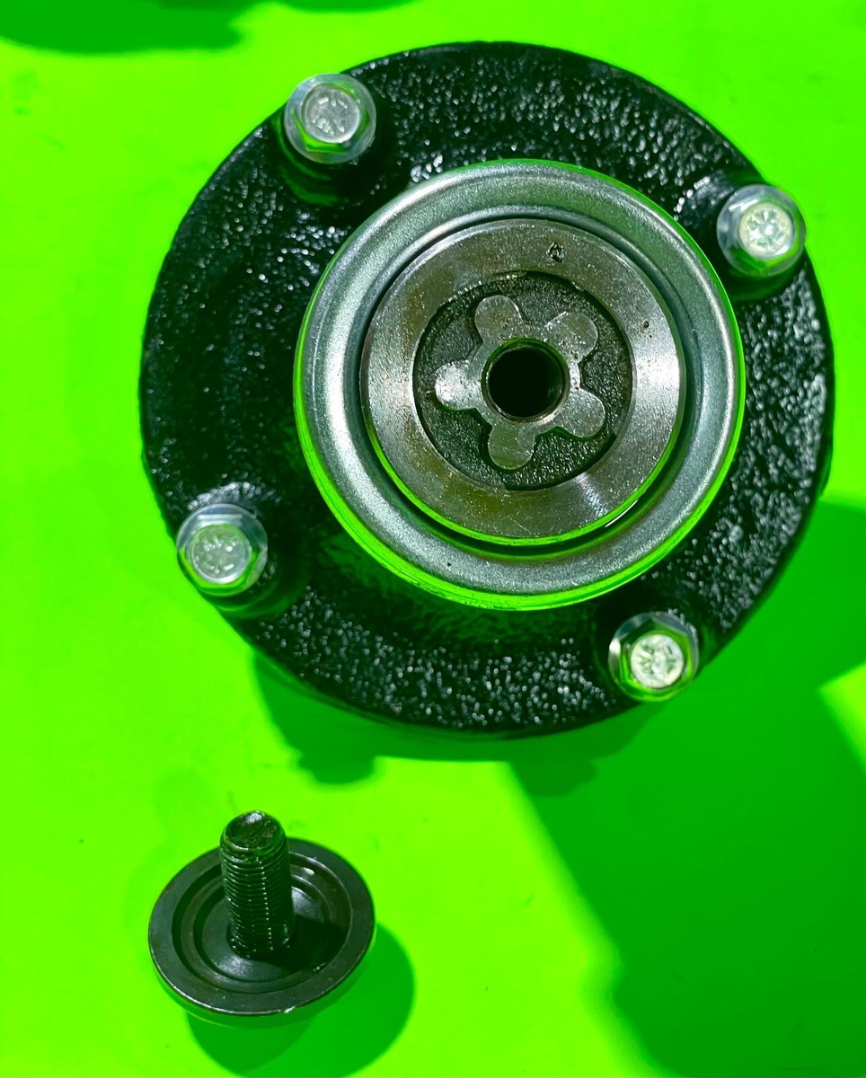 Z254F DECK REBUILD KIT: CAST IRON SPINDLES, LIFT BLADES, PULLEYS